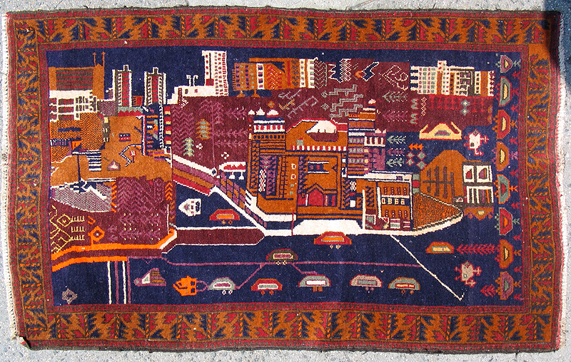 For sale: Afghan War Rug or Conflict Carpet