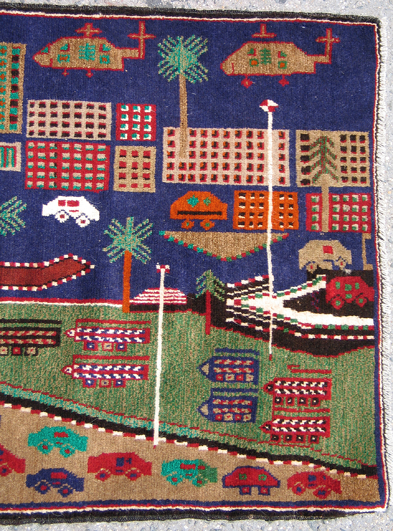 For sale: Afghan War Rug or Conflict Carpet