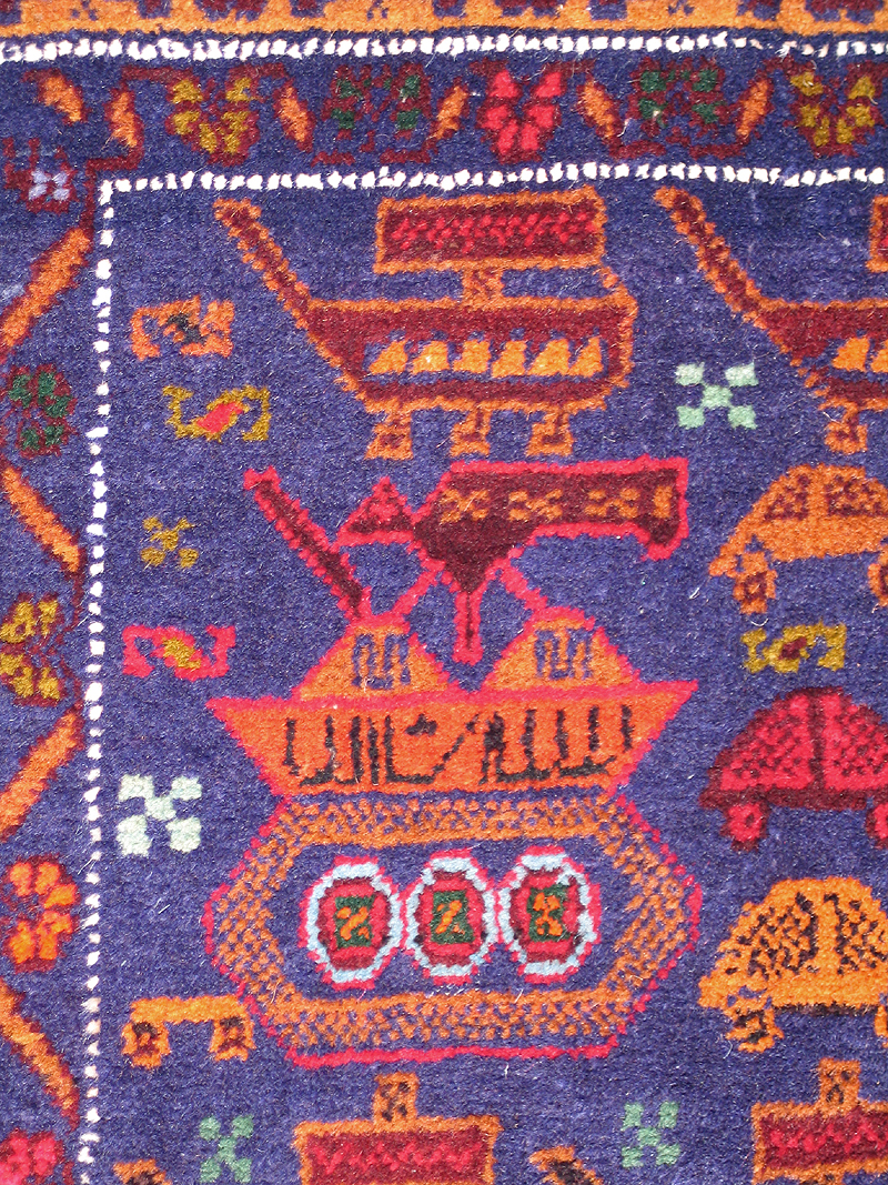 For sale: Afghan War Rug or Conflict Carpet