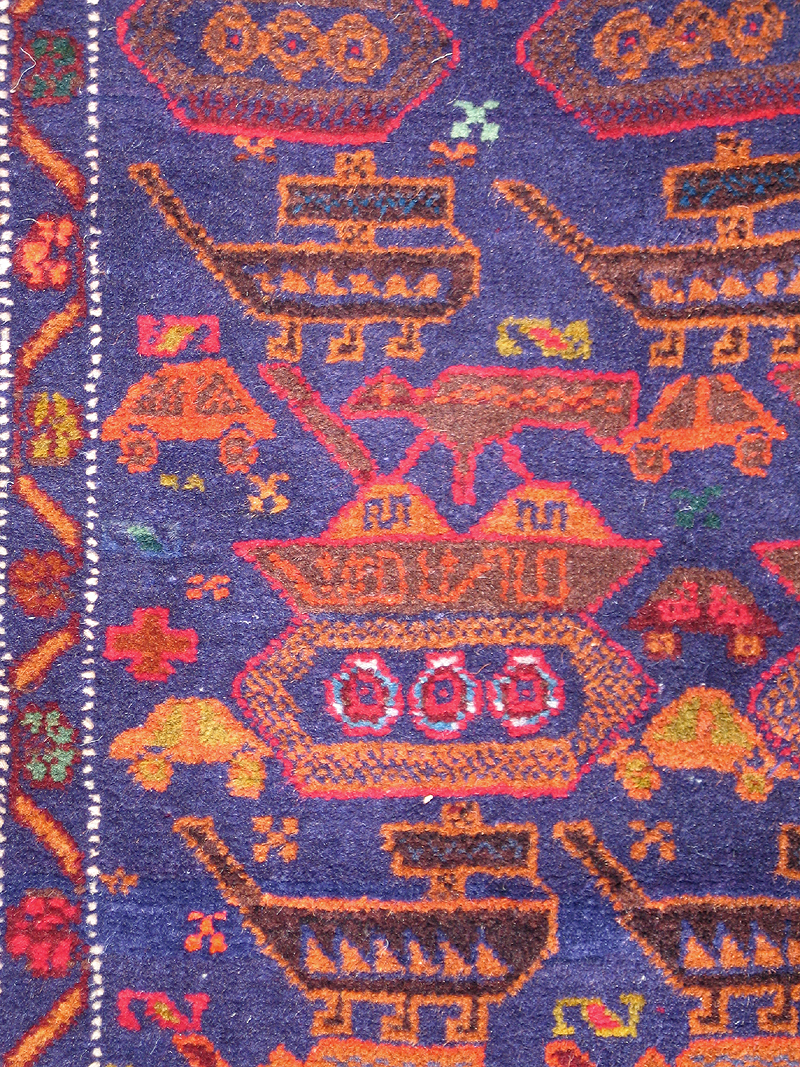 For sale: Afghan War Rug or Conflict Carpet