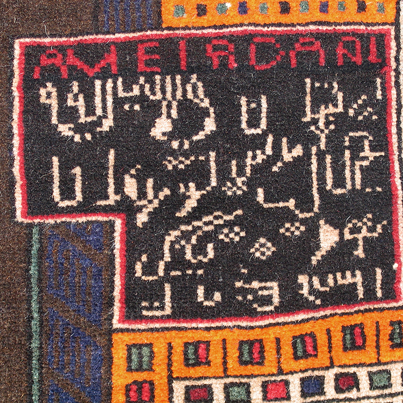 For sale: Afghan War Rug or Conflict Carpet