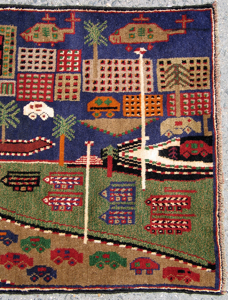 For sale: Afghan War Rug or Conflict Carpet