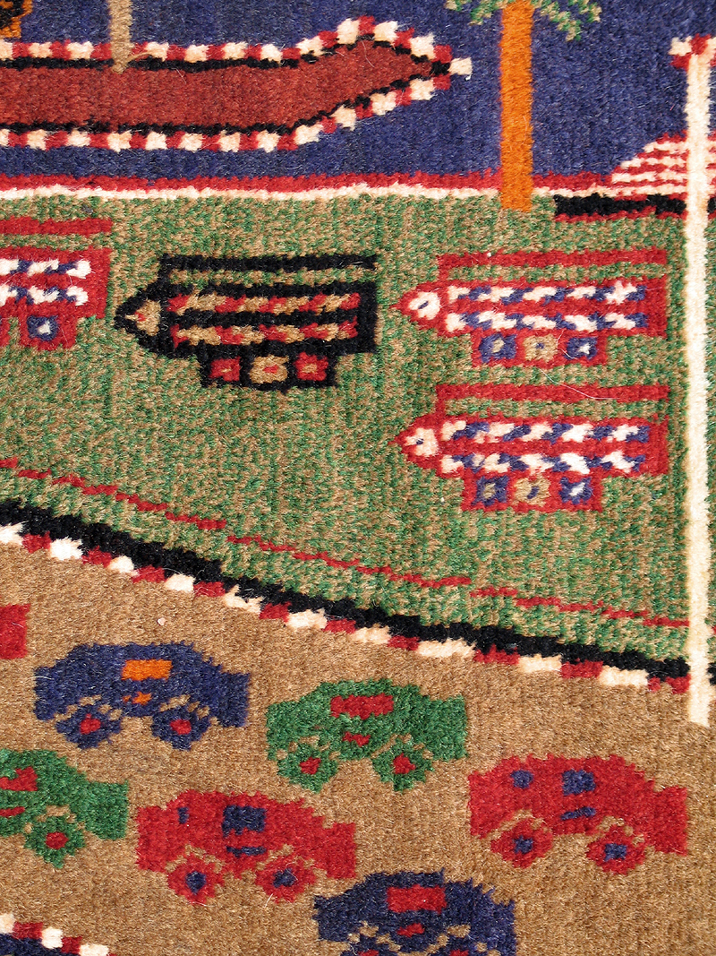 For sale: Afghan War Rug or Conflict Carpet