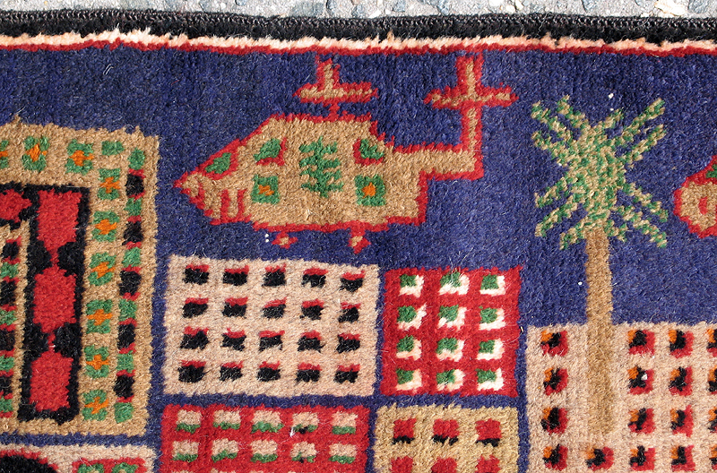 For sale: Afghan War Rug or Conflict Carpet