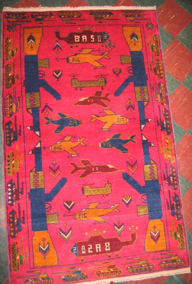 For sale: Afghan War Rug or Conflict Carpet