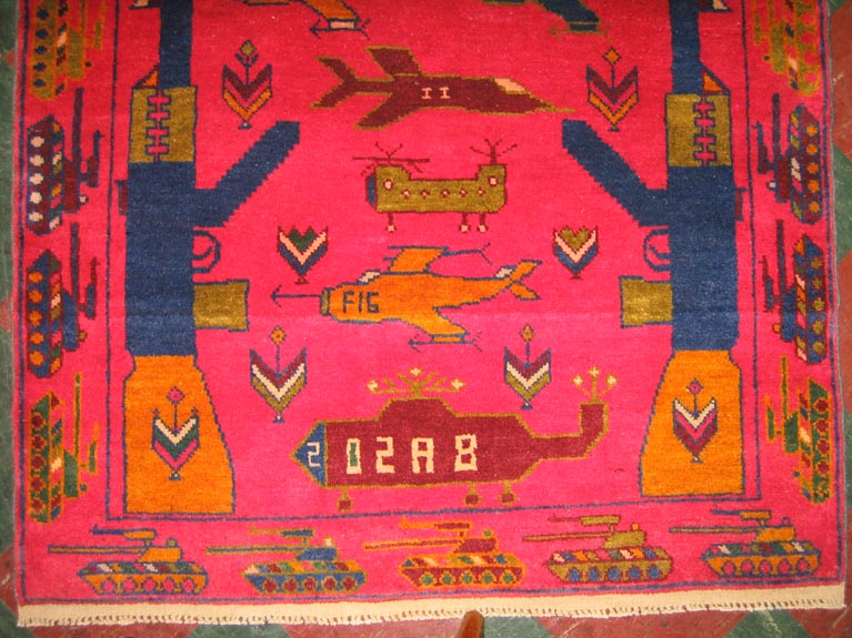 For sale: Afghan War Rug or Conflict Carpet