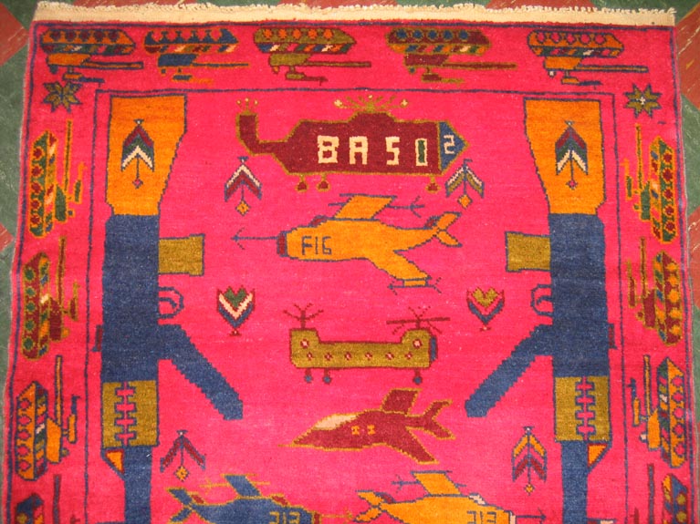 For sale: Afghan War Rug or Conflict Carpet