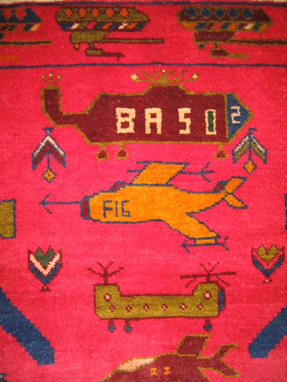 For sale: Afghan War Rug or Conflict Carpet