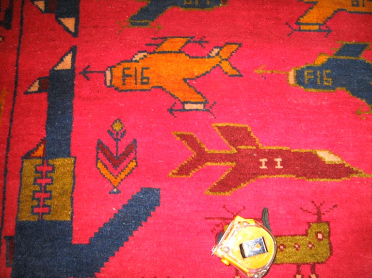 For sale: Afghan War Rug or Conflict Carpet