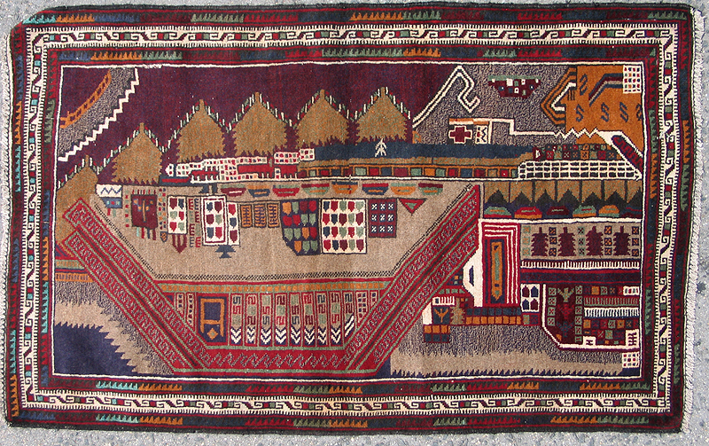 For sale: Afghan War Rug or Conflict Carpet