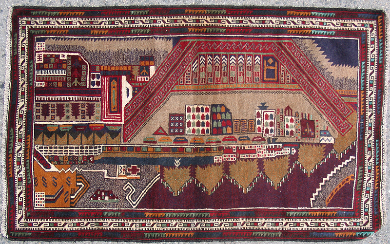 For sale: Afghan War Rug or Conflict Carpet