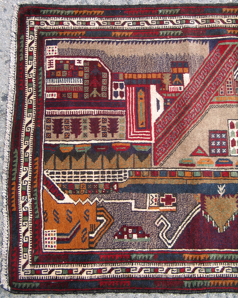 For sale: Afghan War Rug or Conflict Carpet