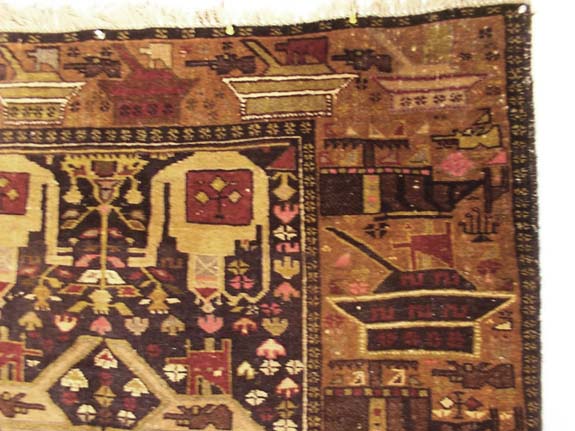 For sale: Afghan War Rug or Conflict Carpet