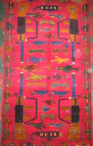 For sale: Afghan War Rug or Conflict Carpet
