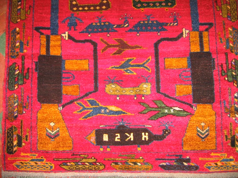 For sale: Afghan War Rug or Conflict Carpet