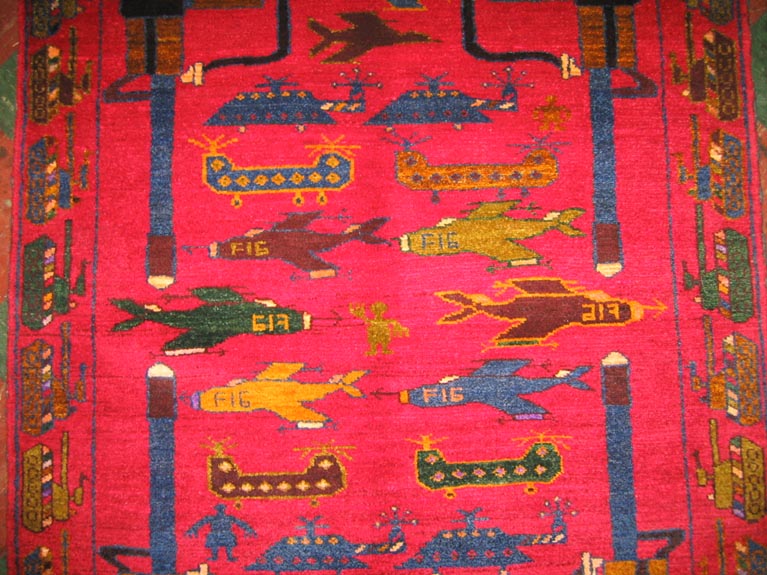 For sale: Afghan War Rug or Conflict Carpet