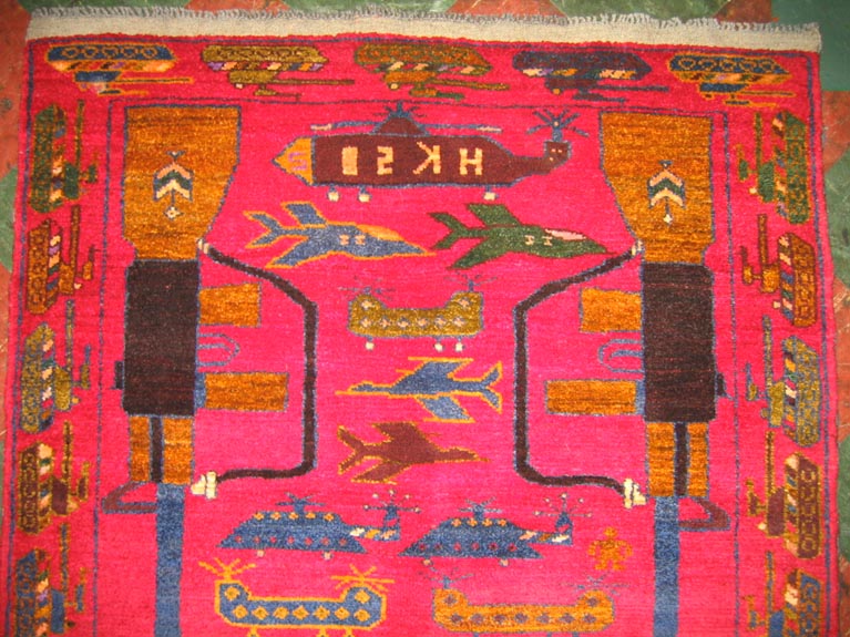 For sale: Afghan War Rug or Conflict Carpet