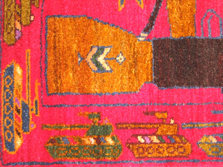 For sale: Afghan War Rug or Conflict Carpet