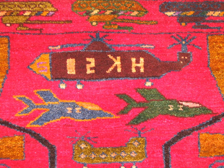 For sale: Afghan War Rug or Conflict Carpet