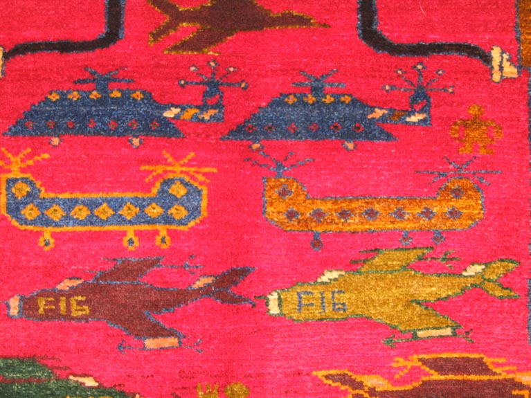 For sale: Afghan War Rug or Conflict Carpet