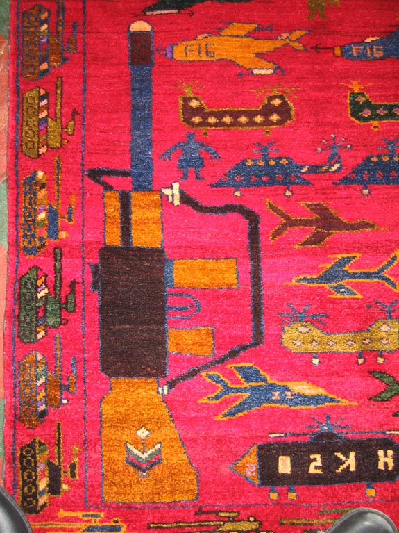 For sale: Afghan War Rug or Conflict Carpet