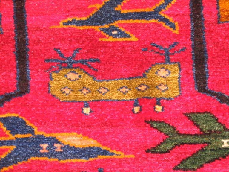 For sale: Afghan War Rug or Conflict Carpet