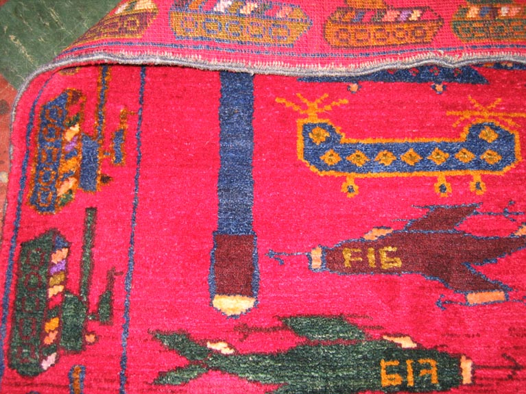 For sale: Afghan War Rug or Conflict Carpet