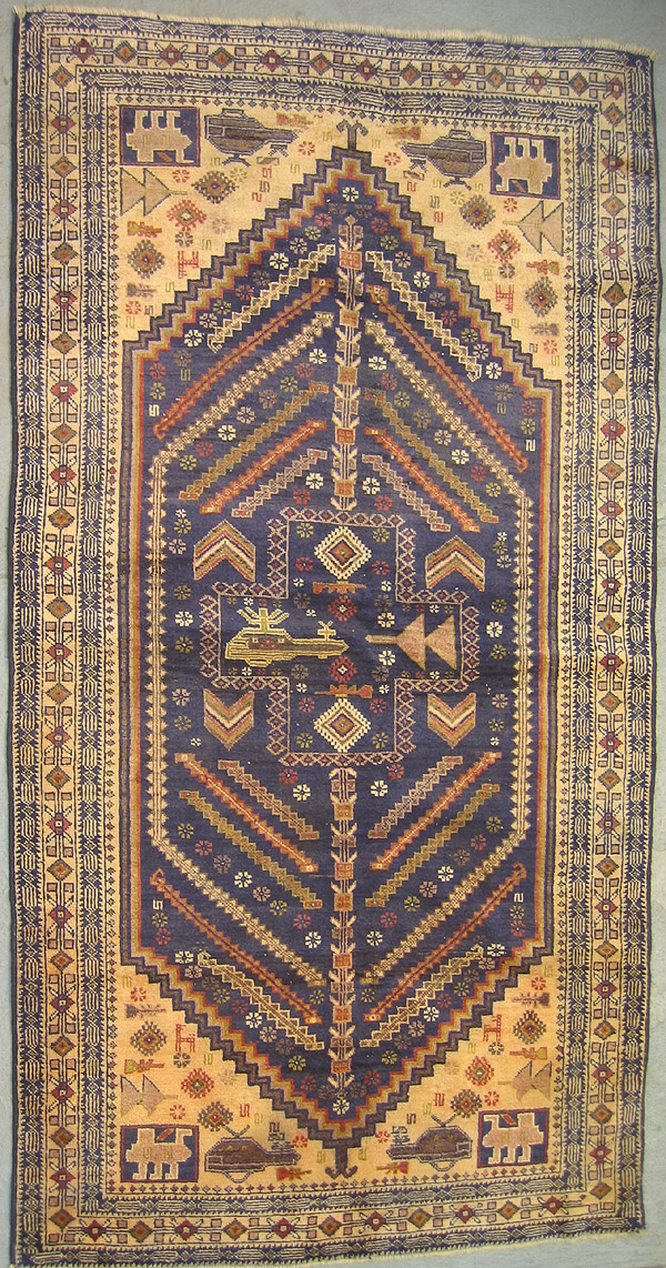 For sale: Afghan War Rug or Conflict Carpet