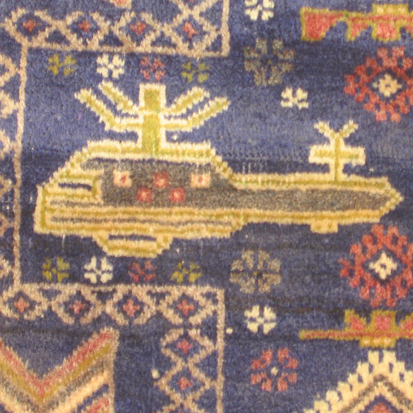 For sale: Afghan War Rug or Conflict Carpet