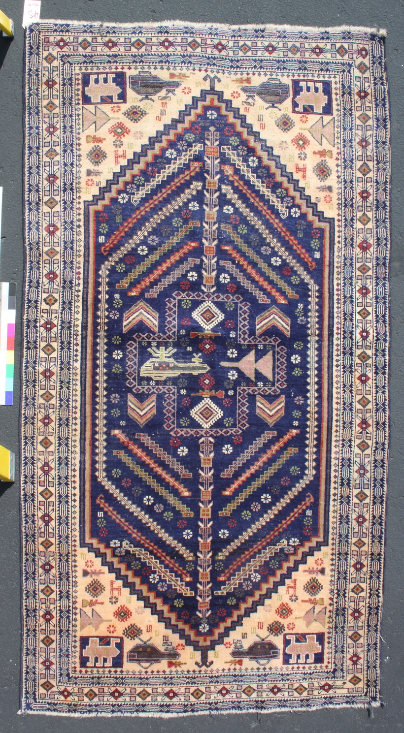 For sale: Afghan War Rug or Conflict Carpet