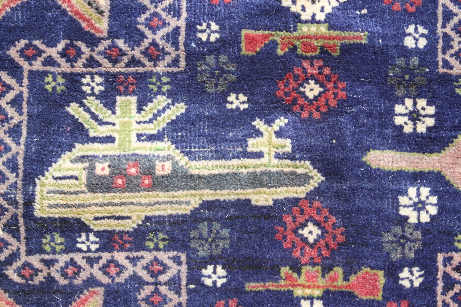 For sale: Afghan War Rug or Conflict Carpet