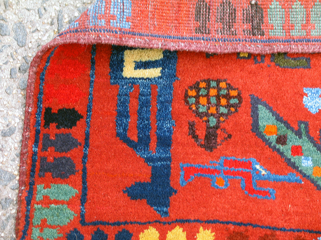 For sale: Afghan War Rug or Conflict Carpet