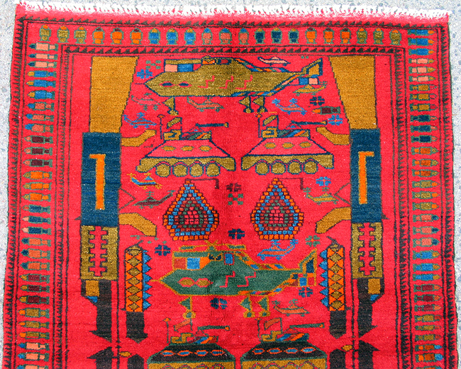 For sale: Afghan War Rug or Conflict Carpet