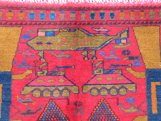 For sale: Afghan War Rug or Conflict Carpet