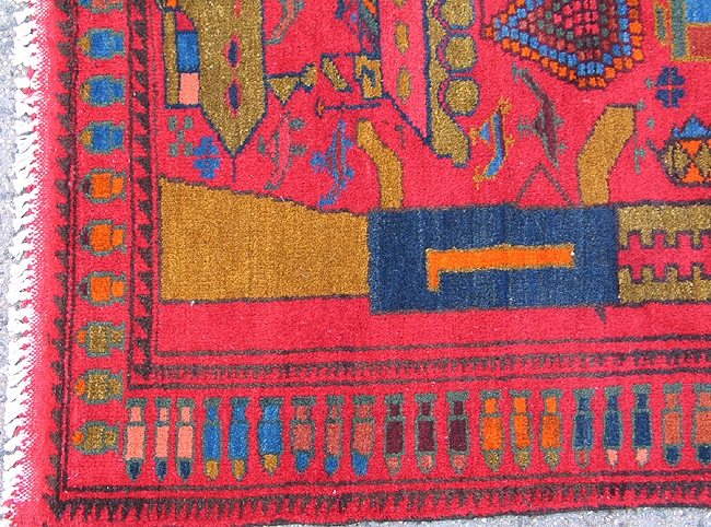 For sale: Afghan War Rug or Conflict Carpet