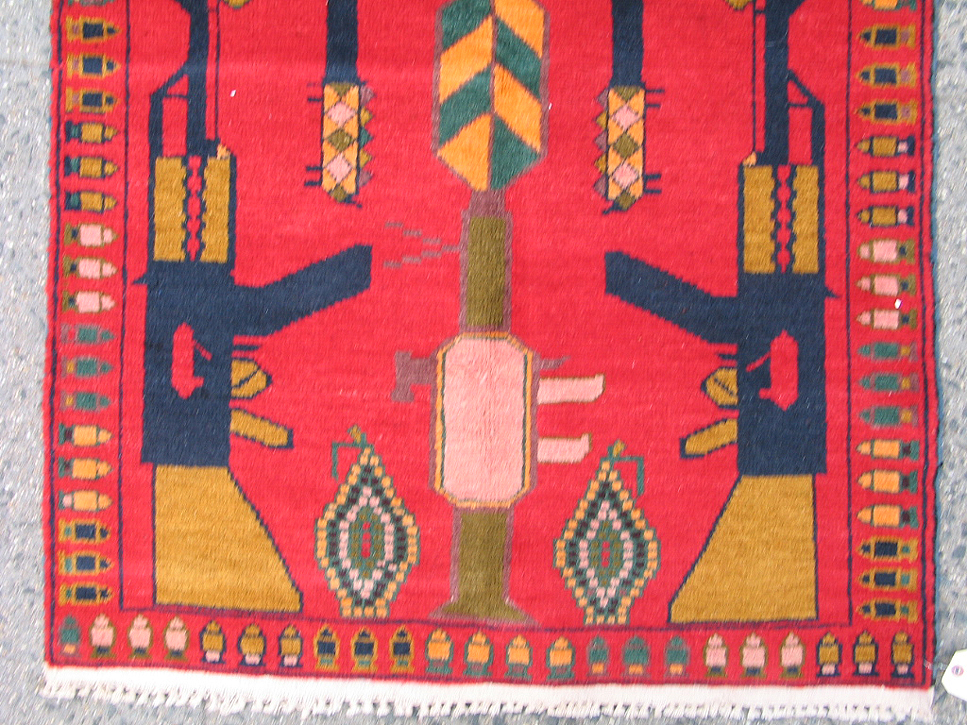 For sale: Afghan War Rug or Conflict Carpet