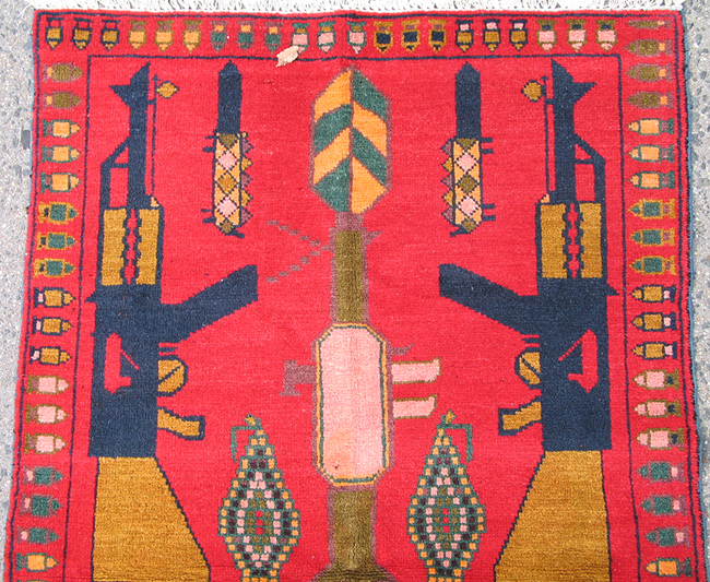 For sale: Afghan War Rug or Conflict Carpet