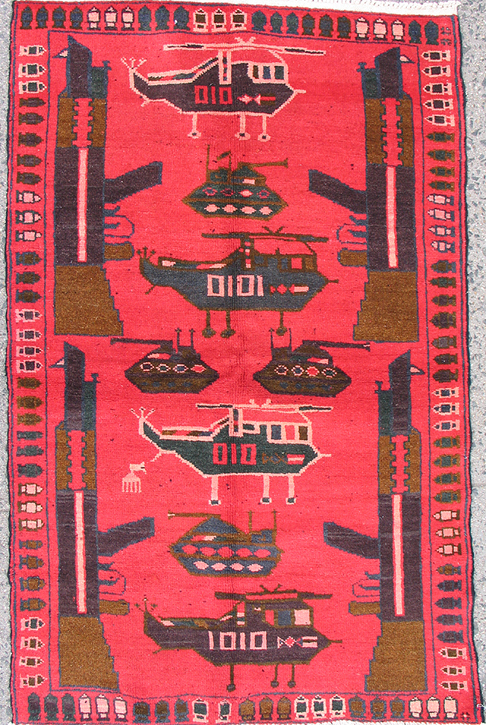 For sale: Afghan War Rug or Conflict Carpet