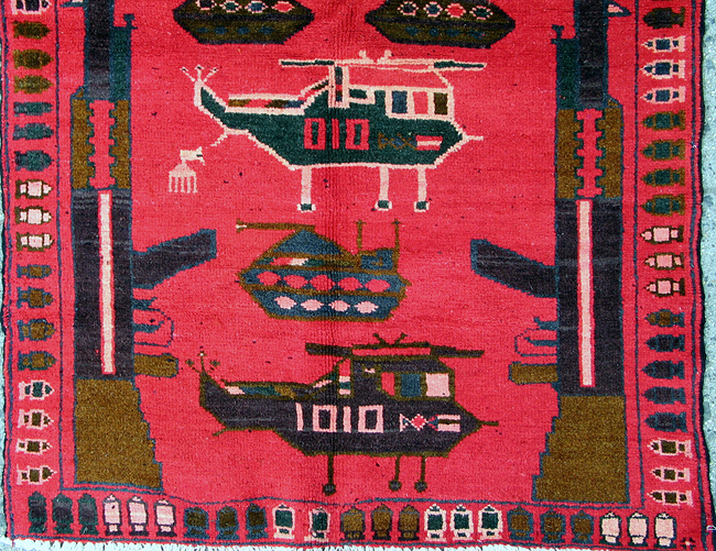 For sale: Afghan War Rug or Conflict Carpet