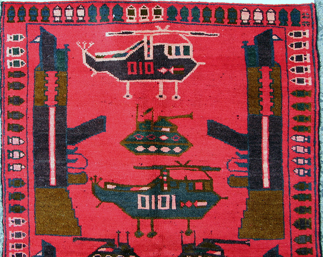 For sale: Afghan War Rug or Conflict Carpet