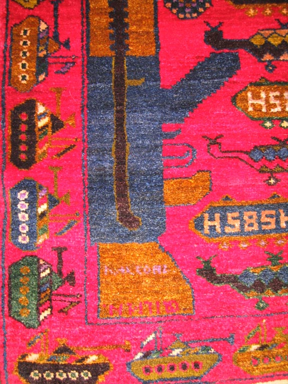 For sale: Afghan War Rug or Conflict Carpet