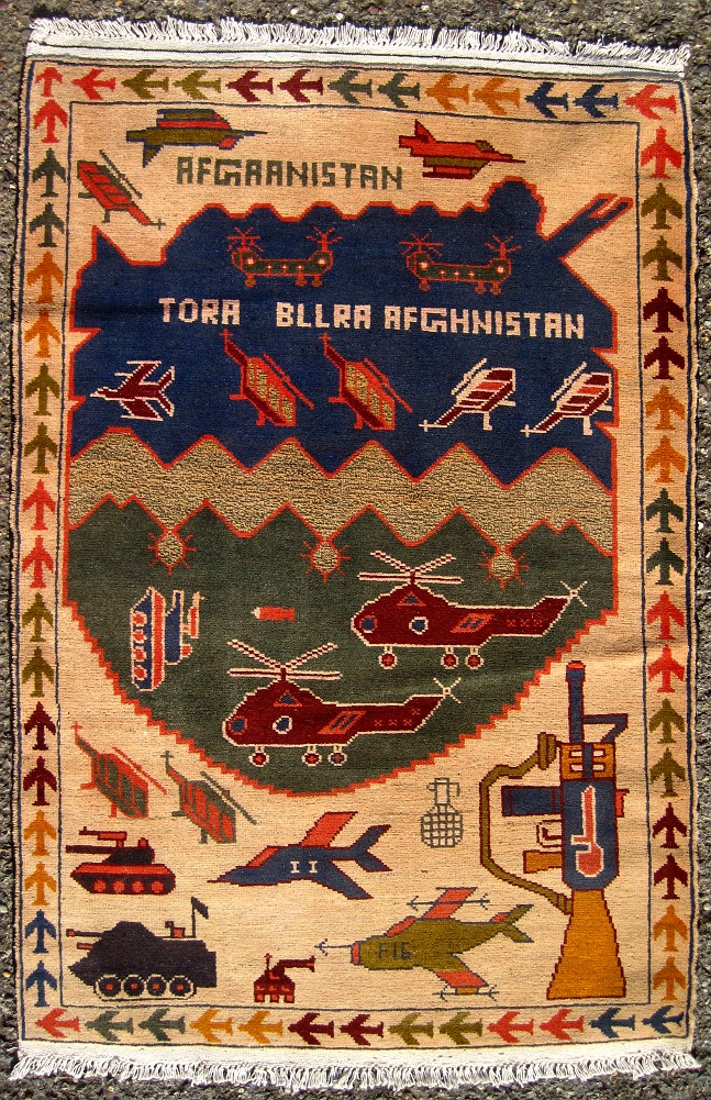For sale: Afghan War Rug or Conflict Carpet