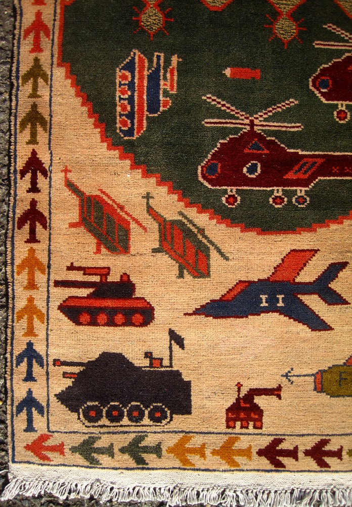 For sale: Afghan War Rug or Conflict Carpet