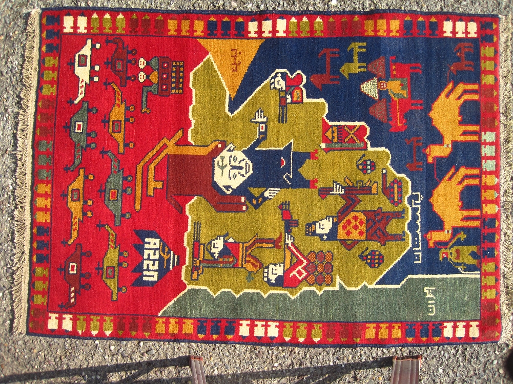 For sale: Afghan War Rug or Conflict Carpet