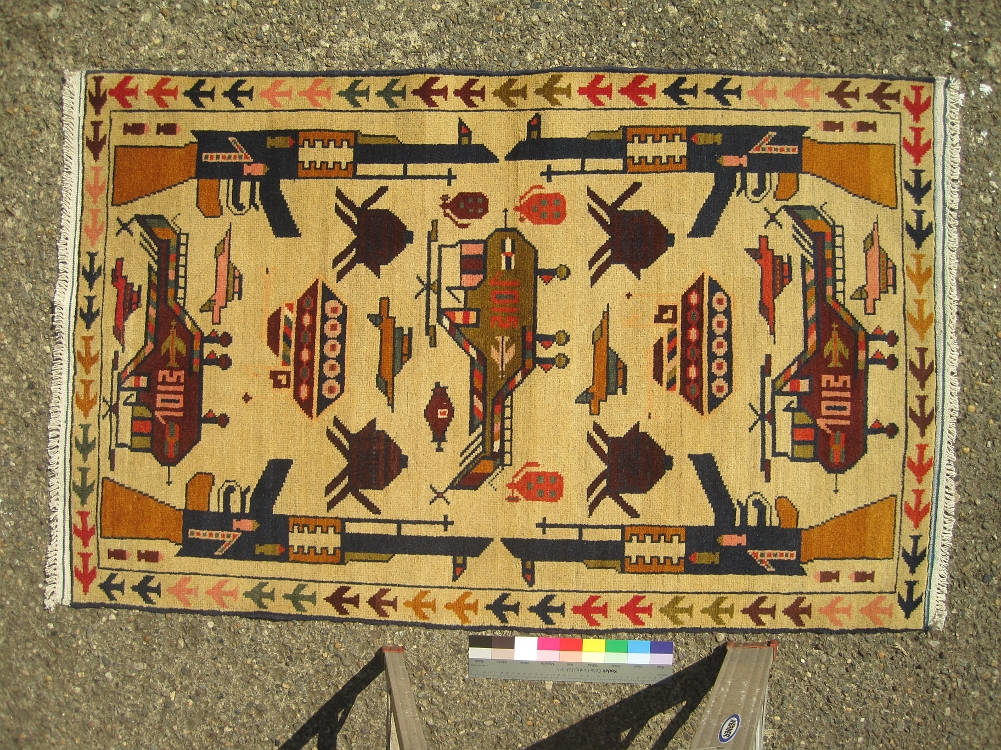 For sale: Afghan War Rug or Conflict Carpet