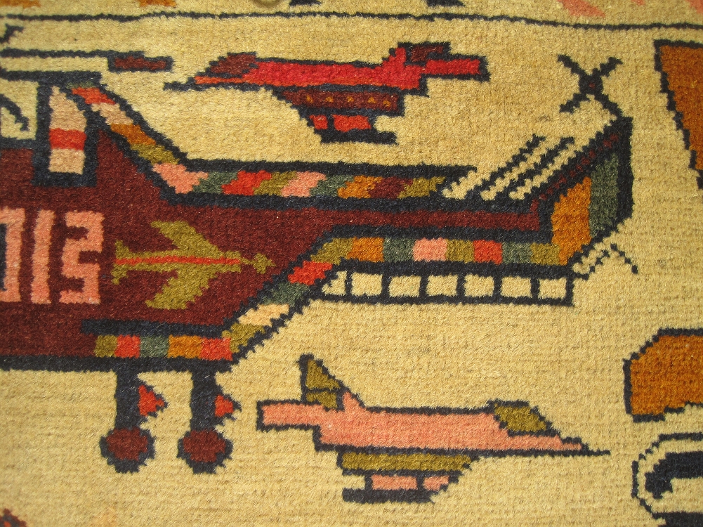 For sale: Afghan War Rug or Conflict Carpet