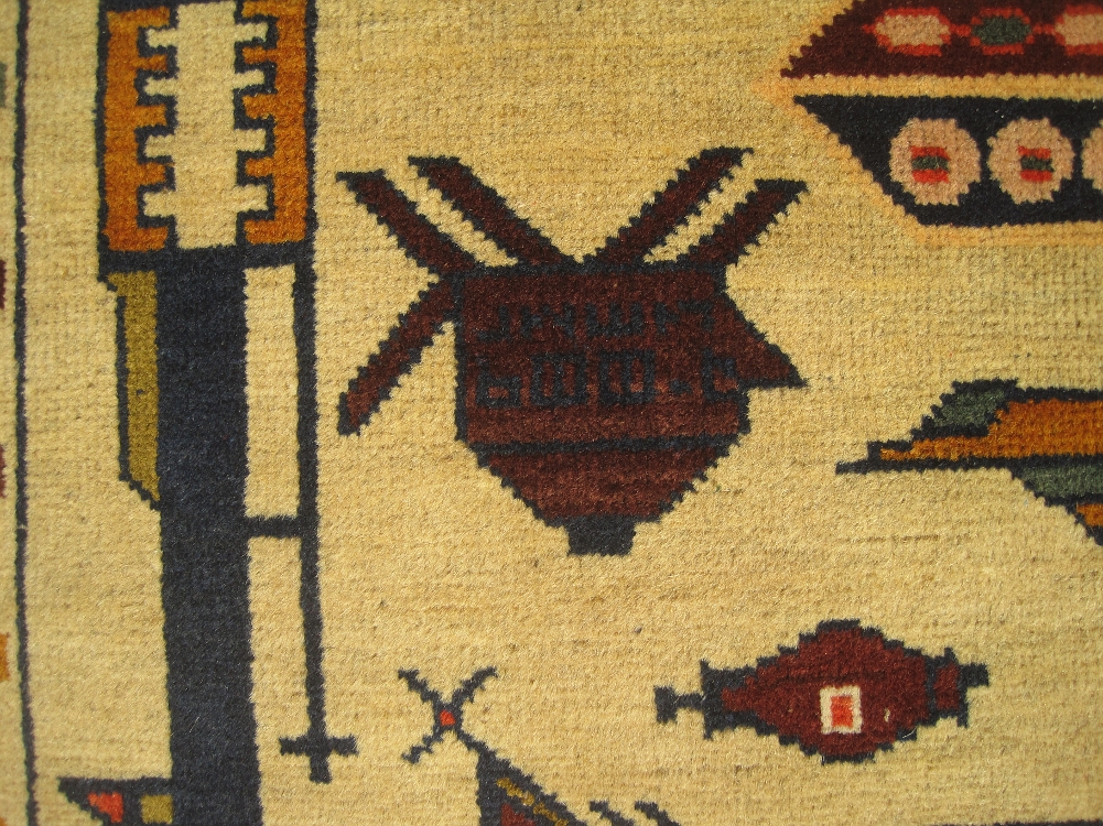 For sale: Afghan War Rug or Conflict Carpet