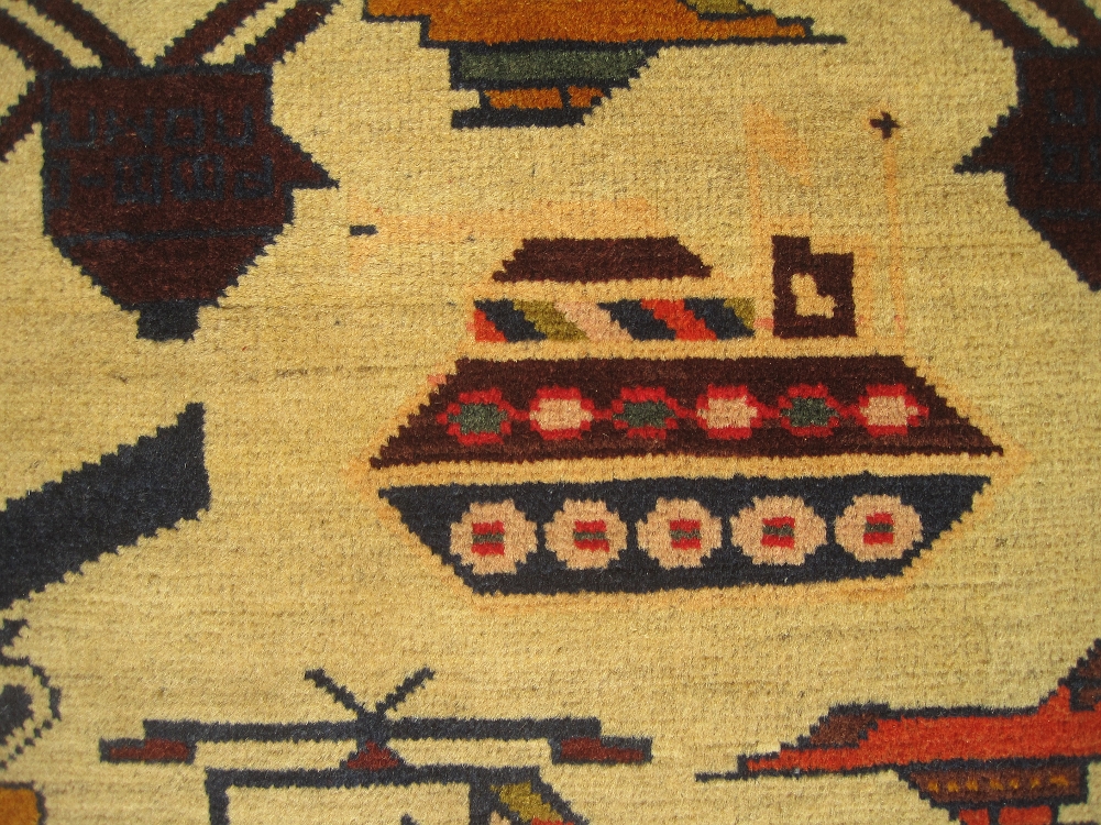 For sale: Afghan War Rug or Conflict Carpet