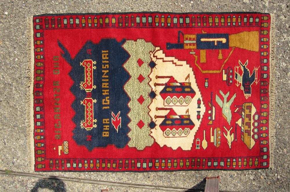 For sale: Afghan War Rug or Conflict Carpet