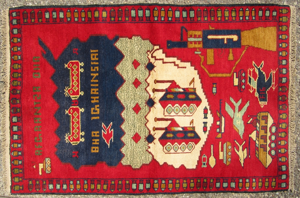 For sale: Afghan War Rug or Conflict Carpet